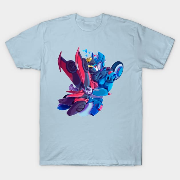 Transformers - Chromia/Windblade T-Shirt by candychameleon